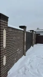 Кирпич клинкерный Коричневый Рустик Kerma Premium klinker 1 НФ ПО