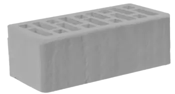  Кирпич Серый Доломит Старый Оскол 1 НФ 250×120x88