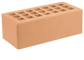 Кирпич Персиковый Гладкий ЖКЗ 1.4 НФ