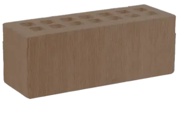 Кирпич Тёмно-коричневый Бархат ЖКЗ 0.96 НФ