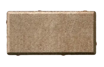 Тротуарная плитка Прямоугольник 40 мм color-mix Миндаль BRAER