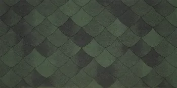 Гибкая черепица PREMIUM UNICA VERSAILLE Verde Smeraldo 476 TEGOLA