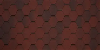 Гибкая черепица BUSINESS PLUS UNICA MOSAIK Tasso Rosso 405 TEGOLA