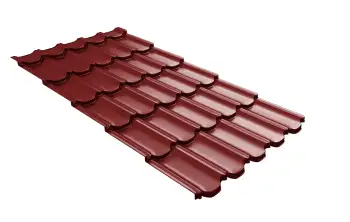 Металлочерепица "Квинта плюс3D" ("Kvinta plus3D") 0,5 Satin