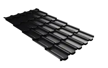 Металлочерепица "Квинта плюс3D" ("Kvinta plus3D") 0,5 Satin