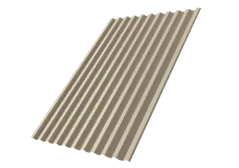 Профнастил С21R 0,5 Satin