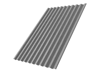 Профнастил С21R 0,5 Satin