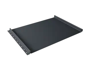 Кликфальц Grand Line 0,45 Drap TwinColor с пленкой на замках RAL 7024 мокрый асфальт